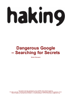 Dangerous Google - Searching For Secrets.pdf